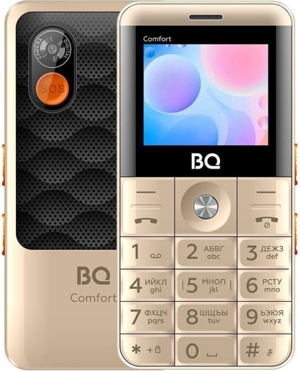 Мобильный телефон BQ 2006 Comfort Gold+Black