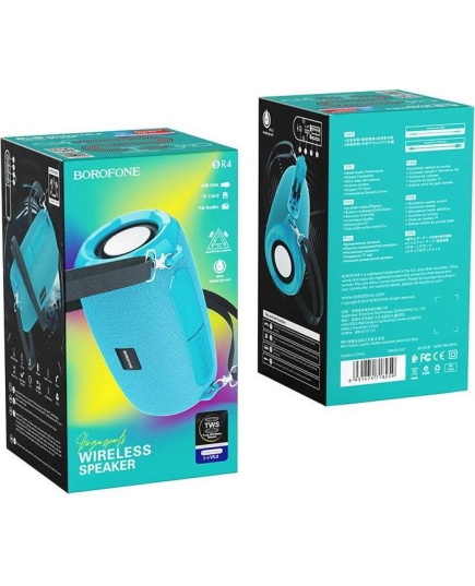 Колонка Bluetooth 5.0 5W 500mAh Borofone BR4 (Peacock blue)