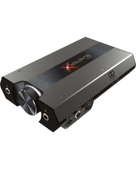 Внешняя звуковая карта Creative Sound BlasterX G6 USB3.0 Retail, 70SB177000000