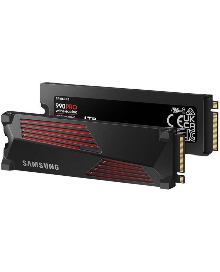 SSD Samsung 990 Pro MZ-V9P1T0CW, 1000GB, M.2(22x80mm), NVMe 2.0, PCIe 4.0 x4, V-NAND TLC, R/W 7450/6900MB/s, IOPs 1 200 000/1