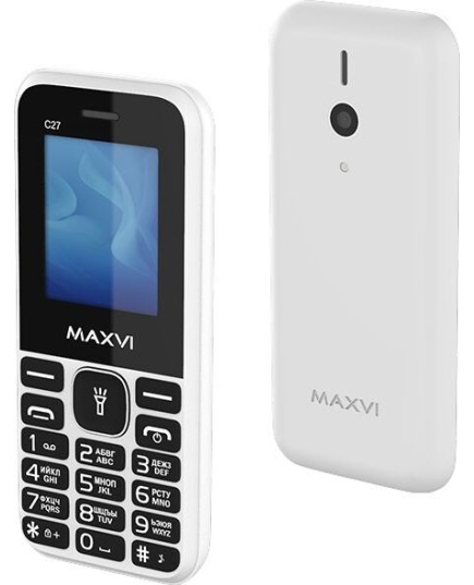 Мобильный телефон MAXVI C27 white