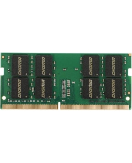 ОЗУ Digma DGMAS42666032D DDR4 32Gb 2666MHz RTL PC4-21300 CL19 SO-DIMM 260-pin 1.2В dual rank