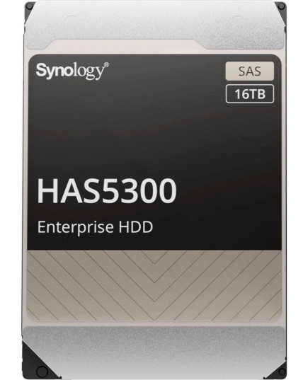 HDD Synology HAS5300-16T SAS 12Gb/s 3,5" 16Tb, 7200 rpm, 512Mb buffer, MTTF 2,5M, 1YW'