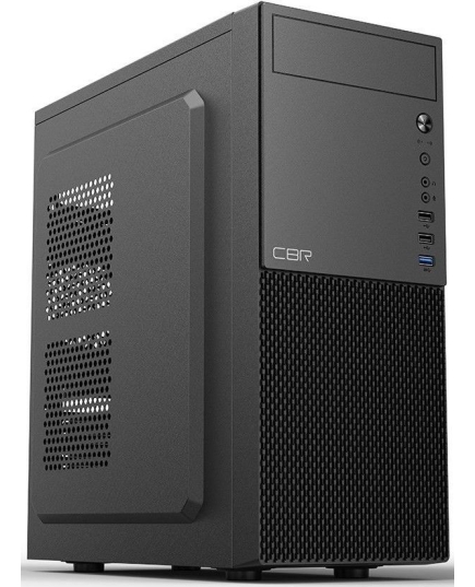 Корпус CBR PCC-ATX-E188-WPSU ATX Miditower E188, без БП, 1*USB 3.0, 2*USB 2.0, HD Audio+Mic, Black