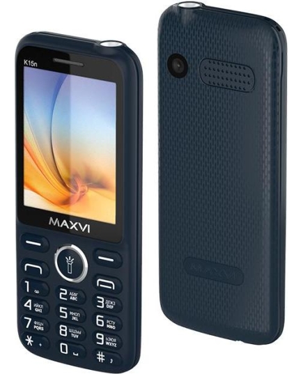 Мобильный телефон Maxvi K15n Blue