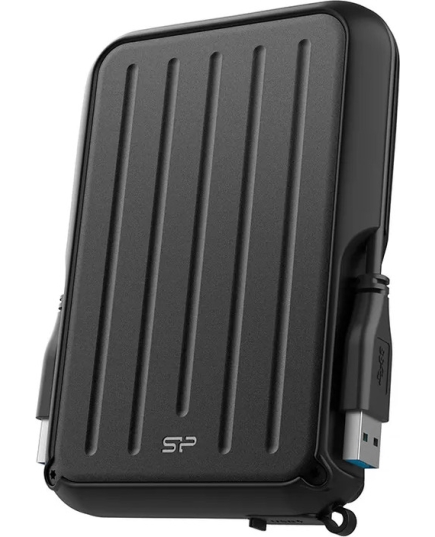 Внешний HDD Siliсon Power 2 TB A66 Armor, чёрный, 2.5", USB 3.2