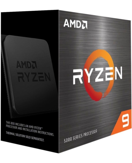 Процессор AMD Ryzen 9 5900X 100-000000061 3.7-4.8 GHz, 12 cores, 24 threads, 64MB L3, 105W TDP, AM4, 7nm