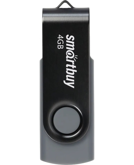 USB-флешка SMARTBUY SB4GB2TWK UFD 2.0 4GB Twist Black