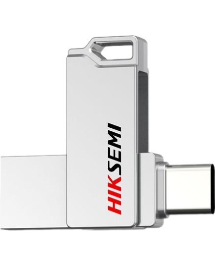 USB-флешка HIKSEMI Sync HS-USB-E327C/32G/U3/Silver 32Gb, USB3.2/Type-C