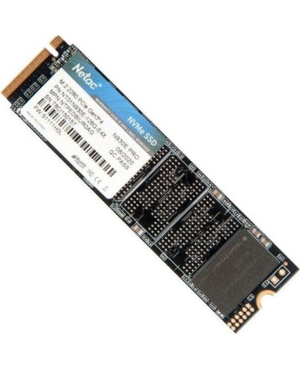 Внутренний SSD Netac 128GB N930E Pro, PCIe x4, R/W - 970/650 MB/s, (M.2), 2280, TLC 3D NAND