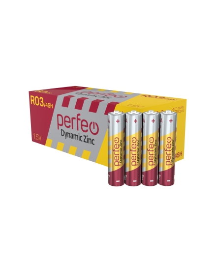 Батарейка Perfeo R03/4SH Dynamic Zinc