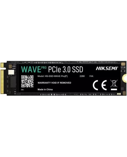 SSD HIKSEMI Wave Pro(P) (HS-SSD-WAVE Pro(P) 512G) 512Gb M.2 (PCI-E 3.0 x4, up to 3500/1800MBs, 3D NAND, 224TBW)