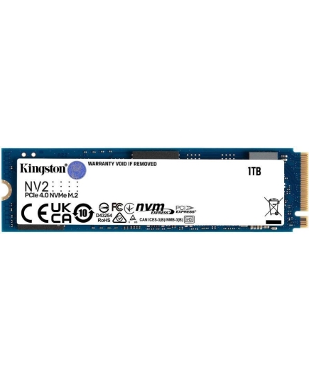 SSD Kingston NV2 (SNV2S/1000G) Series M.2, 1TB NVMe,PCI-E 4.0 x4 R/W - 3500/2100 MB/s