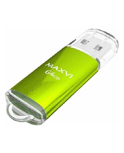 Флеш-накопитель Maxvi 64GB MP green