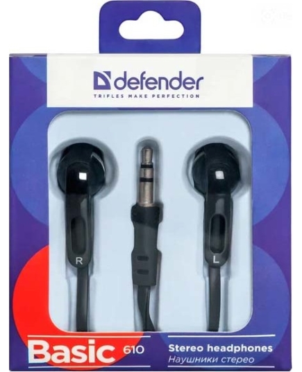 Наушники Defender Basic 610 Black