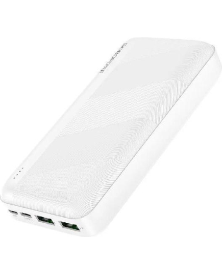 Внешний АКБ Borofone BJ27A 20000mAh 2USB 2.1A Li-pol с LED-инд.(White)