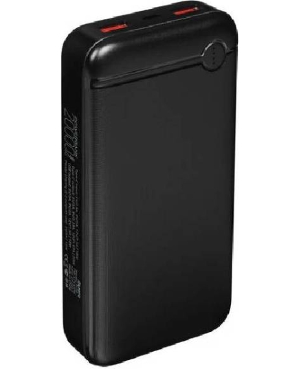 Внешний АКБ Olmio P-20, 20000mAh, 20W, черный