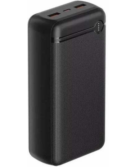 Внешний АКБ Olmio P-30, 30000mAh, 20W, черный