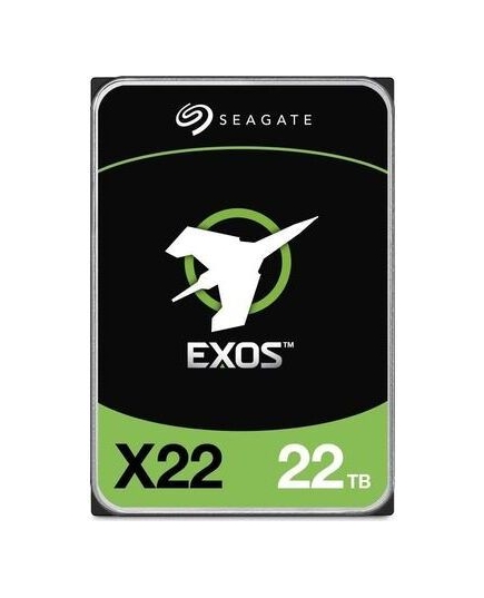 HDD SEAGATE Enterprise Capacity 3.5" Exos X22 ST22000NM000E 22TB Наличие SAS 512 Мб 7200 об/мин 3,5" Время наработки на отказ 2500000 ч.