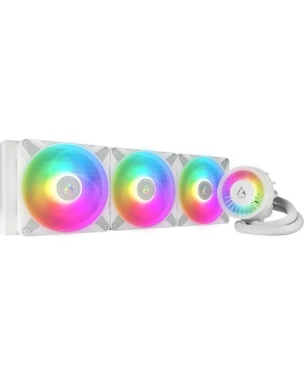 СВО Arctic Cooling Arctic Liquid Freezer III-420 A-RGB White (ACFRE00153A) Multi Compatible All-In-One CPU Water Cooler