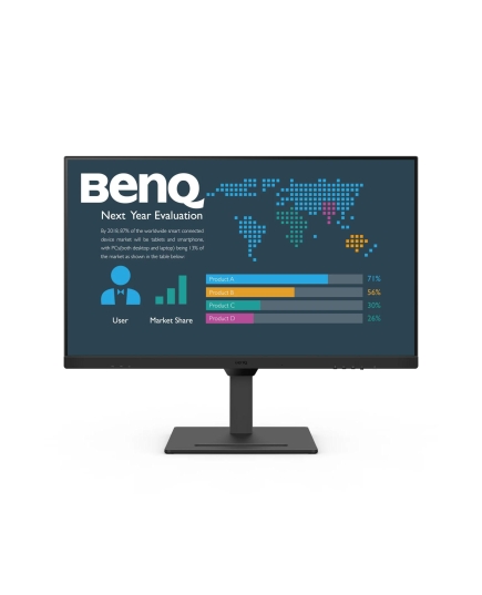 Монитор BenQ BL3290QT 31,5'', 2560x1440, IPS, 60Hz, 20M:1, 350cd, 5ms, HDMI, DP; 3*USB 3.2; USB C*65W, Speakers, Height adj 110, Pivot, 99проц. sRGB