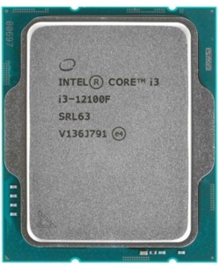 Процессор Intel Core i3-12100F CM8071504651013SRL63 Soc-1700 (3.3GHz) OEM