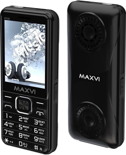 Мобильный телефон Maxvi P110 black