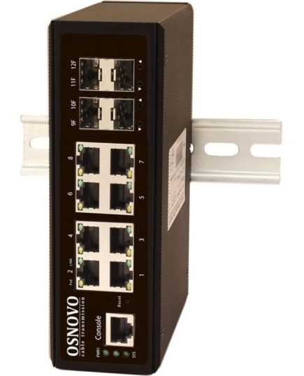 Коммутатор Osnovo SW-70804/IL 2xКомбо(1000BASE-T/SFP) неуправляемый