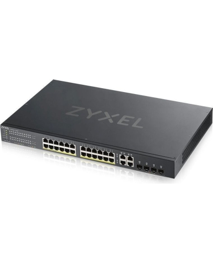 Коммутатор Zyxel NebulaFlex GS192024HPV2-EU0101F 24G 24PoE+ 375W управляемый