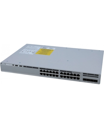 Коммутатор CISCO Catalyst 9200L (C9200L-24P-4X-E) 24-port full PoE+, 4x10Gb uplink, PS 1x600W, Network Essentials PoE+ 370/740W