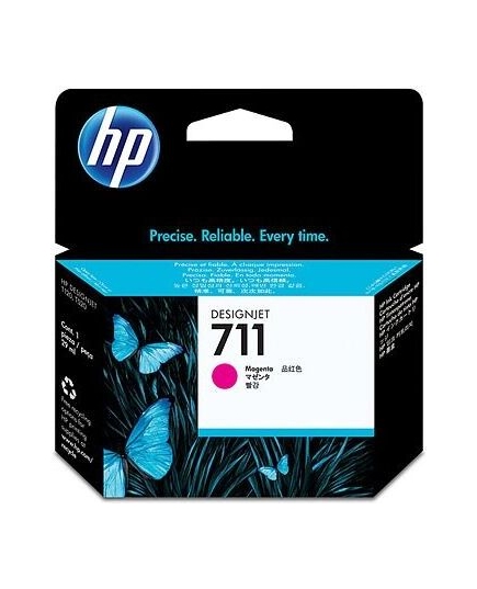 Картридж струйный HP 711 CZ131A пурпурный (29мл) для HP DJ T120/T520