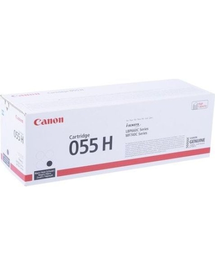 Картридж лазерный Canon 055 H BK 3020C002 черный (7600стр.) для Canon MF746Cx/MF744Cdw/MF742Cdw/LBP664Cx/663Cdw