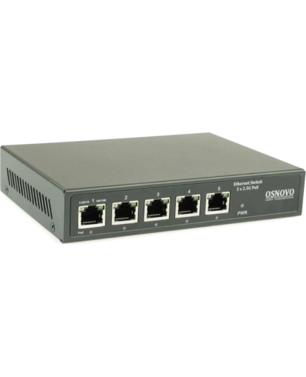 Коммутатор Osnovo SW-5D-1 4x1Гбит/с 2xКомбо(1000BASE-T/SFP) неуправляемый