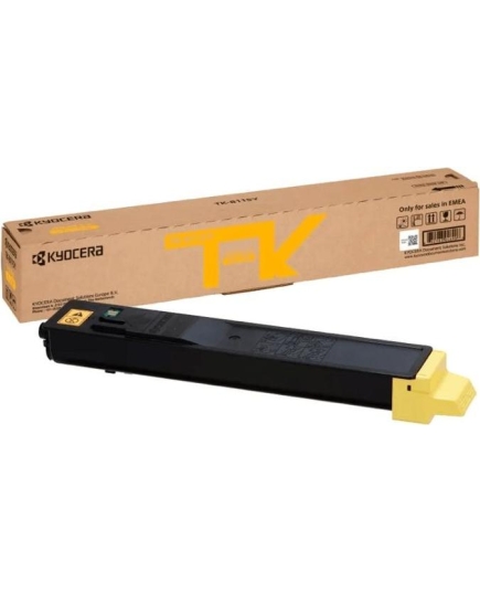 Тонер-картридж Kyocera 1T02P3ANL0 TK-8115Y 6 000 стр. Yellow для M8124cidn/M8130cidn