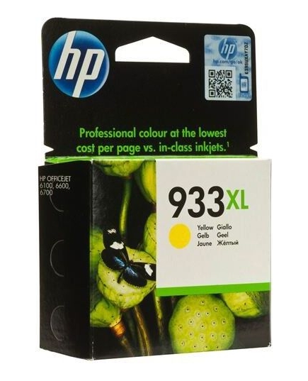 Картридж HP OJ 6100/6600/6700 (O) №933XL, CN056AE, Y, 825стр