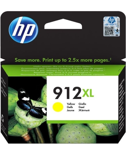 Картридж струйный HP 912 3YL83AE желтый (825стр.) для HP DJ IA