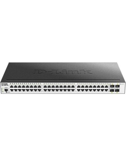 Коммутатор D-Link DGS-3000-52X/B2A, with 48 ports 10/100/1000Base-T and 4 ports 10GBase-X SFP+