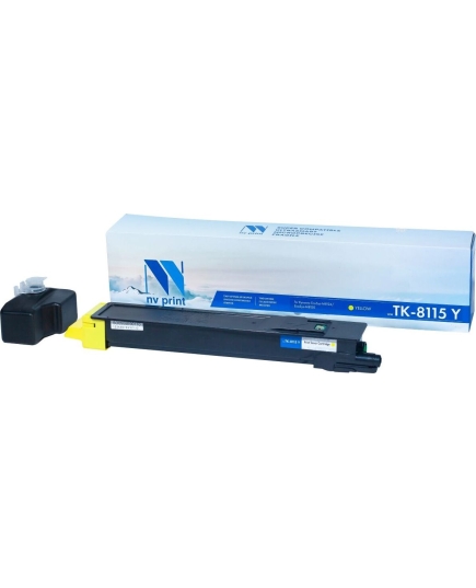 Картридж NVPrint совместимый NV-TK-8115 Yellow для Kyocera EcoSys-M8124/EcoSys-M8130 (6000k)