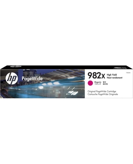 Картридж HP 982X T0B28A пурпурный PageWide Enterprise Color 765/780/785 T0B28A 16000 стр.