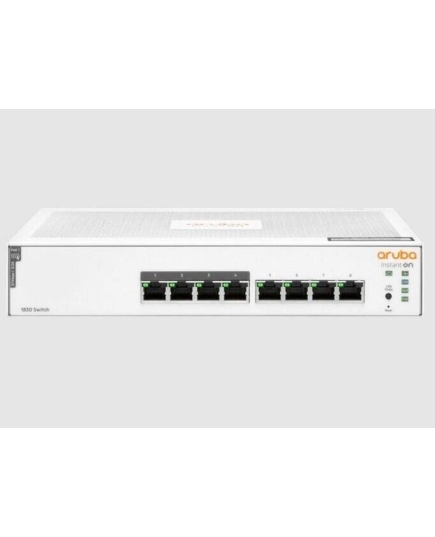 Коммутатор HPE Aruba Instant On 1830 (JL811A) 8G Web-managed 4p Class4 PoE 65W fanless Switch