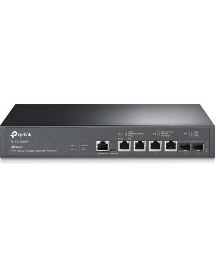 Коммутатор TP-Link JetStream (TL-SX3206HPP) 4x10GBase-T and 2x10GE SFP+