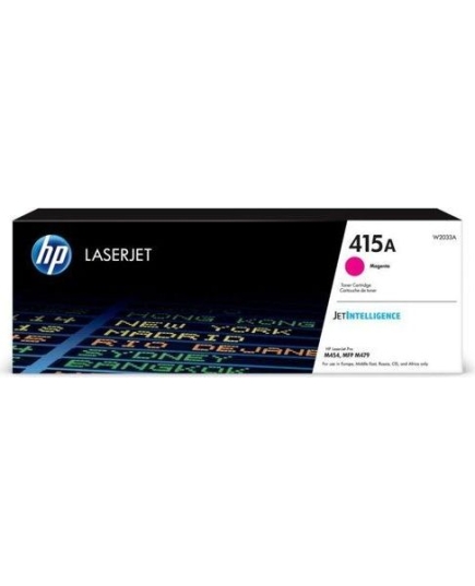 Тонер-картридж HP 415A W2033A пурпурный для HP HP LJ M454/MFP M479 (2100стр.)