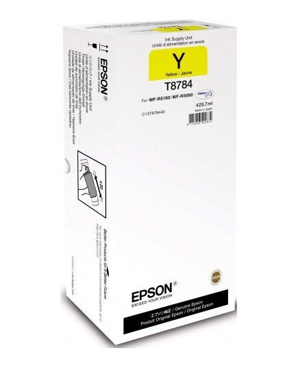 Картридж Epson C13T878440 I/C (y) WF-R5xxx XXL