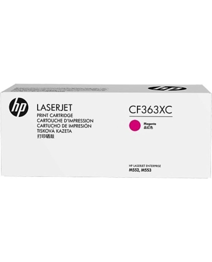 Контрактный Тонер-картридж HP 508X CF363XC пурпурный 9500стр для HP CLJ M552/M553