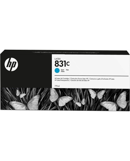 Картридж HP CZ695A 831C 775ml Cyan Latex Ink Cartridge