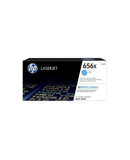 Картридж лазерный HP 656X CF461X голубой (22000стр.) для HP M652/653