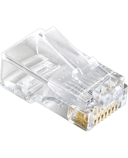 Коннектор Exegate PL45-C5-8P8C-100 (EX158091RUS) RJ-45 8P8C категория 5e, 100 шт.