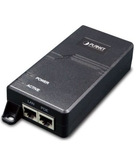 Инжектор PLANET (POE-163) IEEE802.3at High Power PoE+ Gigabit Ethernet Injector - 30W (All-in-one Pack)