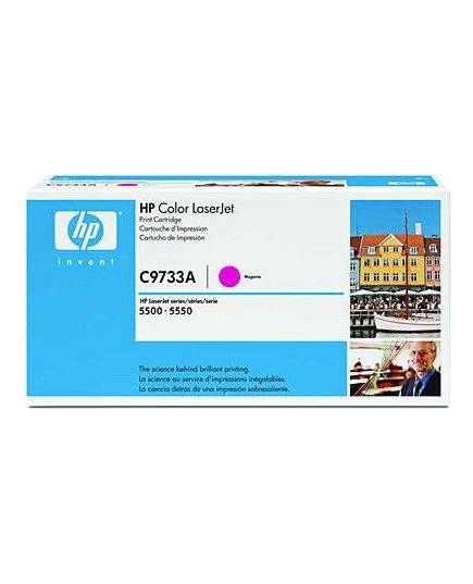 Картридж лазерный HP 645A C9733A пурпурный (12000стр.) для HP 5500/5550dn/5550dtn/5550hdn/5550n