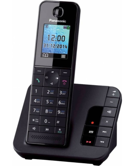 Р/Телефон Dect Panasonic KX-TGH220RUB черный